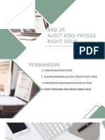 BAB 26 Audit Atas Proses Right Issue
