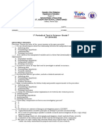 1st Periodic Test - Science 7