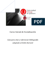 Guia para Citar y Referenciar Bibliografia Estilo Harvard 1 PDF