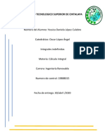 Integrales Indefinidas Directas - López Culebro