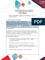 Guía de actividades y rubrica de evaluación - Unidad 2 - Tarea 4 - Producción oral (1).pdf