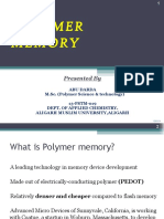 Polymer Memory: Presented by