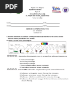 2nd QUARTER EXAM SCIENCE 10