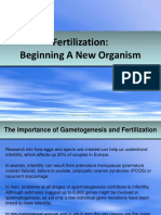 Fertilization: Beginning A New Organism: Lee Kui Soon