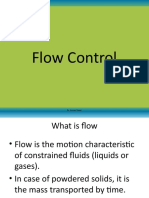 Flow Control Fundamentals