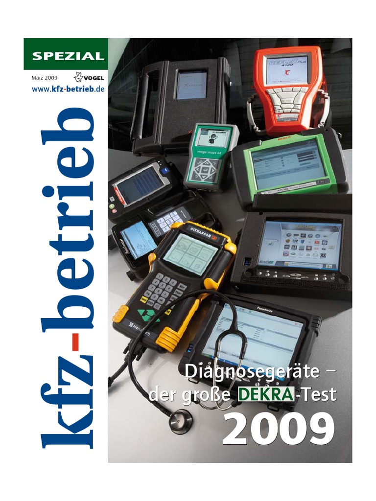 Diagnose System DEKRA-Test 2009 PDF | PDF