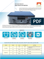 Pure Sine Wave Inverter: P O P O