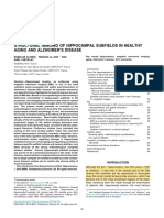 Structural Imaging of Hippocampal Subfields in Healthy Aging and Alzheimer's Disease PDF