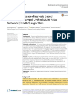 Alzheimer's Disease Diagnosis Based On The Hippocampal Unified Multi Atlas Network (HUMAN) Algorithm