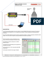 Serial Interface Adapter (With M8 Connector) For FABER-COM Electronic Cards