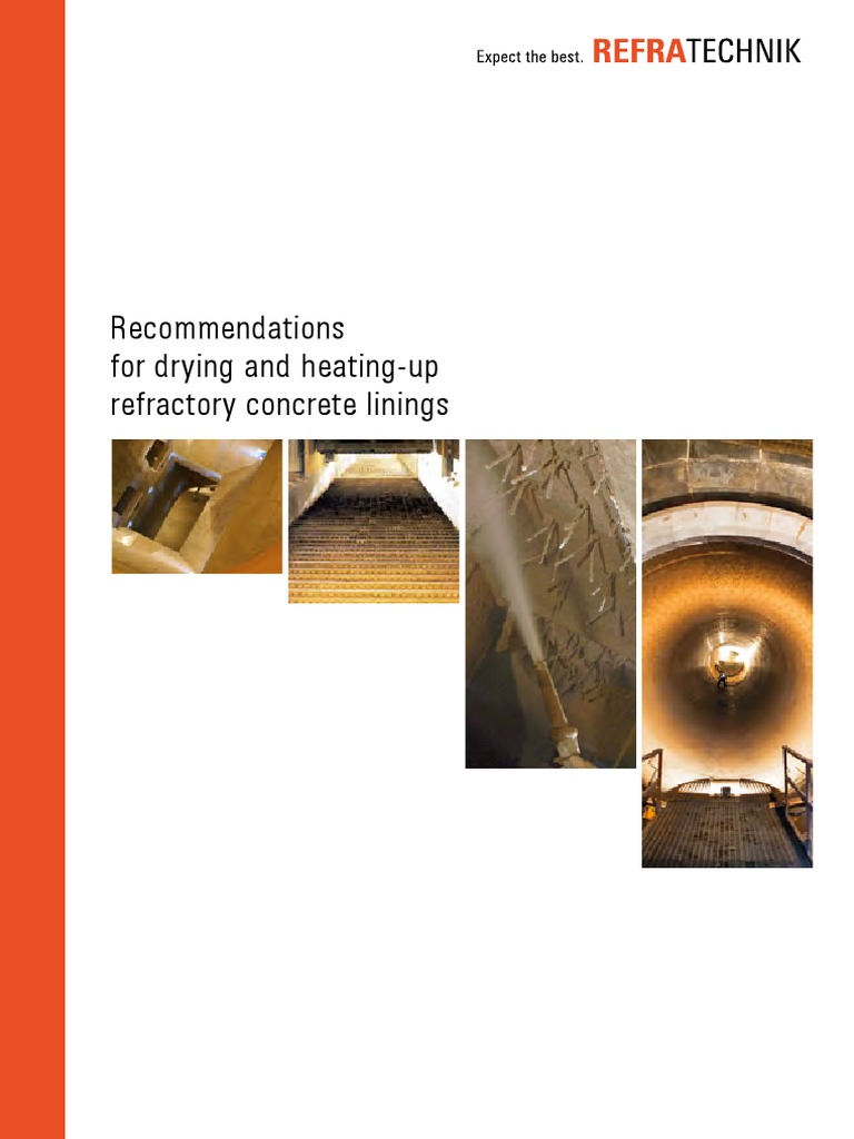 Recommendations For Drying and Heating-Up Refractory Concrete Linings ...