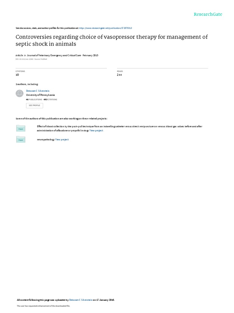 Silverstein Et Al2015Journal of Veterinary Emergency and Critical