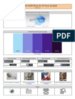 Student Name of Portfolio Style Guide Example