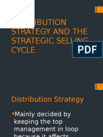 Distribution Strategy and The Strategic Selling Cycle