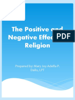 ITWR - The Positive and Negative Effects of Religion