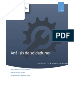Analisis de Soldadura PDF
