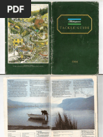 Brochure Vintage Shakespeare – Catalogue Lanceur D'appâts Et Moulinets