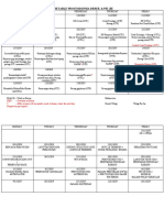 Timetable Prosto Derek Dan Pei Jie