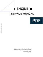 SsangYong Rexton Service Repair Manual PDF
