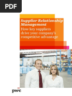 PWC Supplier Relationship Management PDF