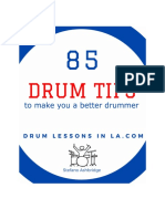 85 Drum Tips PDF