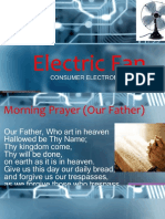 Electric Fan Consumer Electronics