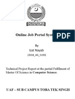 Online Job Portal System: by Izat Nayab
