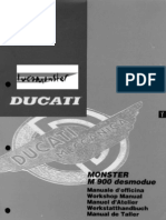 Ducati Monster 900 Service Manual