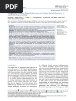 Comparison Between Flipped Classroom and Lecture-Based Classroom in Ophthalmology Clerkship