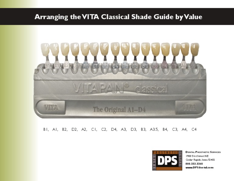 Vita Vitapan Classical Shade Guide edu.svet.gob.gt
