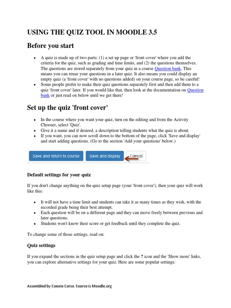 Using the quiz tool in moodle 35pdf pdf pdf multiple choice question