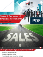Sales and Services of Financial Instruments F