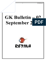 GK Bulletin - 02 September 2018: Retina