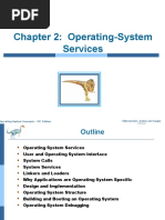 Chapter 2: Operating-System Services: Silberschatz, Galvin and Gagne ©2018 Operating System Concepts - 10 Edition