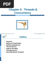 Chapter 4: Threads & Concurrency: Silberschatz, Galvin and Gagne ©2018 Operating System Concepts - 10 Edition