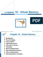 Chapter 10: Virtual Memory: Silberschatz, Galvin and Gagne ©2018 Operating System Concepts - 10 Edition
