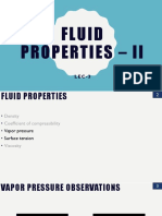 3 - Fluid Properties II