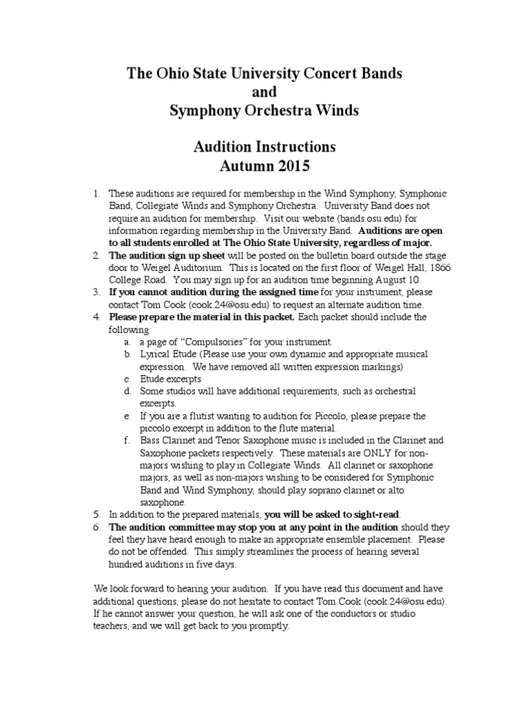 Orchestral Excerpts PDF Orchestras Saxophone