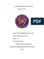 Laporan Praktikum Farmasetika Dasar Baru