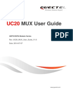 MUX User Guide: UMTS/HSPA Module Series
