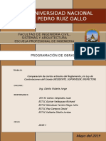 Universidad Nacional Pedro Ruiz Gallo: Facultad de Ingeniería Civil, Sistemas Y Arquitectura