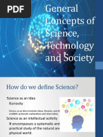 General Concepts of Science, Technology and Society