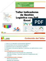 Taller Indicadores de Gestión Logística Con Full Excel