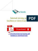 Dokumen - Tips - Tischmeyer Donwload Book Internal Mixing PDF Mixing PDF Tischmeyer Donwload