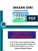 Wawasan Diri: Establishing Goals