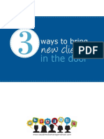 3 Steps New Clients in The Door PDF