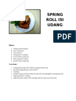 Spring Roll Isi Udang