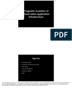 Pragmatic Evolution of Cloud-Native Application Infrastructure