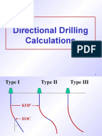 Calculation Equations For Directional Drilling