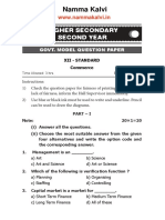 Namma Kalvi 12th Commerce Model Question Papers em 2020 217203